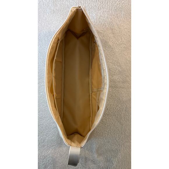 Mokura Heat Resistant Flat Iron Travel Case w/ Detachable Mat Beige - Picture 3 of 9